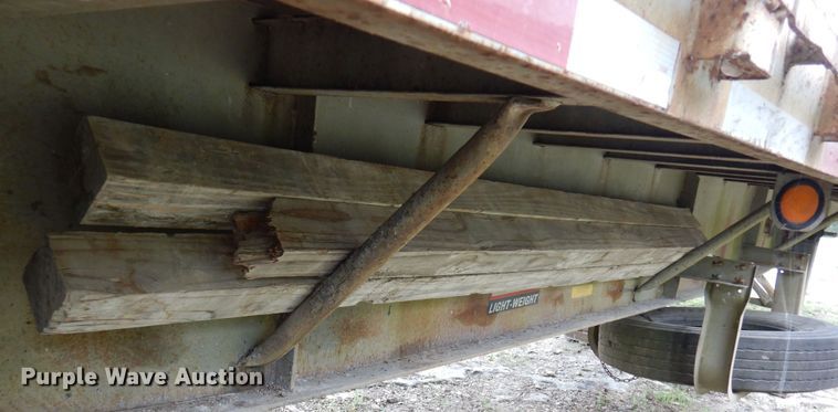 image for item DJ0829 1994 Lufkin FL-II  flatbed trailer