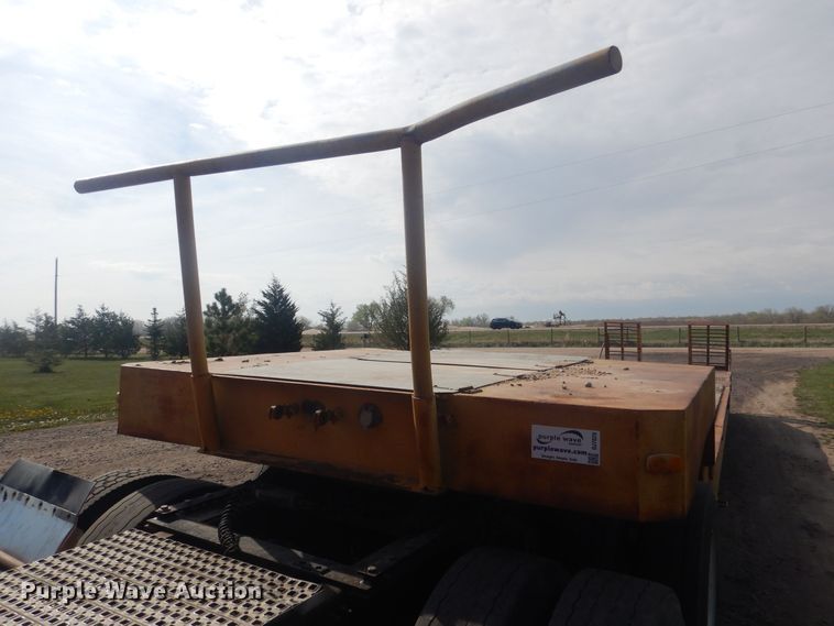 image for item DJ7029 1951 Omaha Standard  drop deck equipment trailer