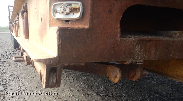 image for item DJ7029 1951 Omaha Standard  drop deck equipment trailer