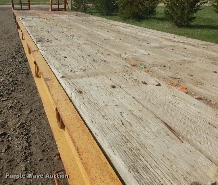 image for item DJ7029 1951 Omaha Standard  drop deck equipment trailer