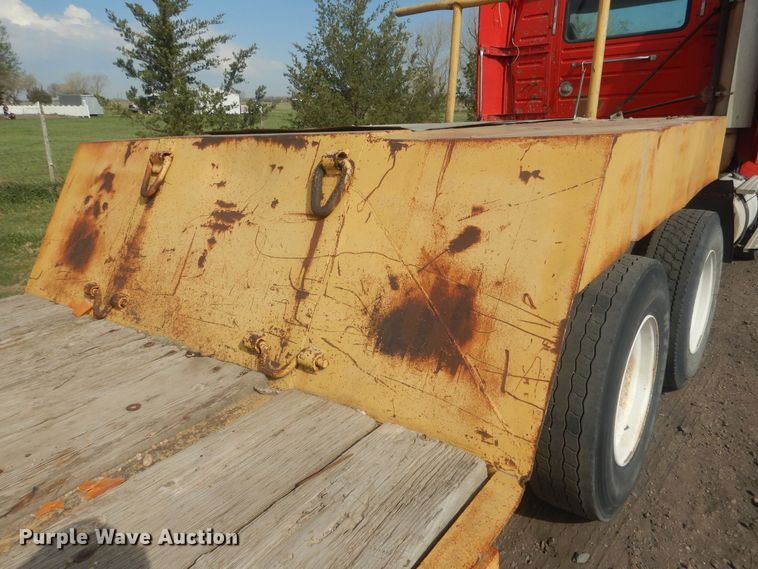 image for item DJ7029 1951 Omaha Standard  drop deck equipment trailer