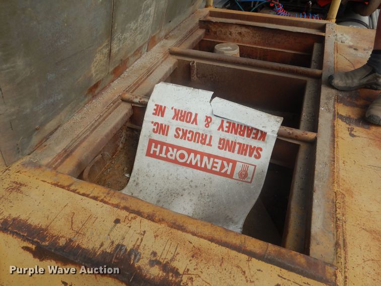 image for item DJ7029 1951 Omaha Standard  drop deck equipment trailer