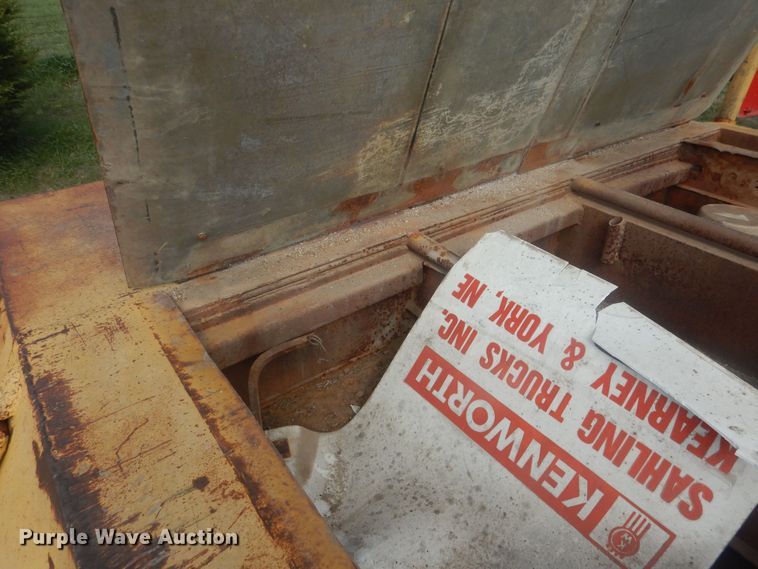 image for item DJ7029 1951 Omaha Standard  drop deck equipment trailer