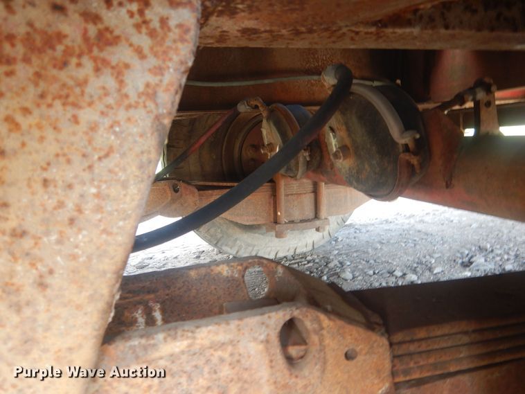 image for item DJ7029 1951 Omaha Standard  drop deck equipment trailer