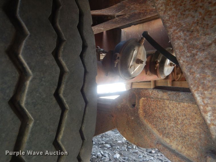 image for item DJ7029 1951 Omaha Standard  drop deck equipment trailer