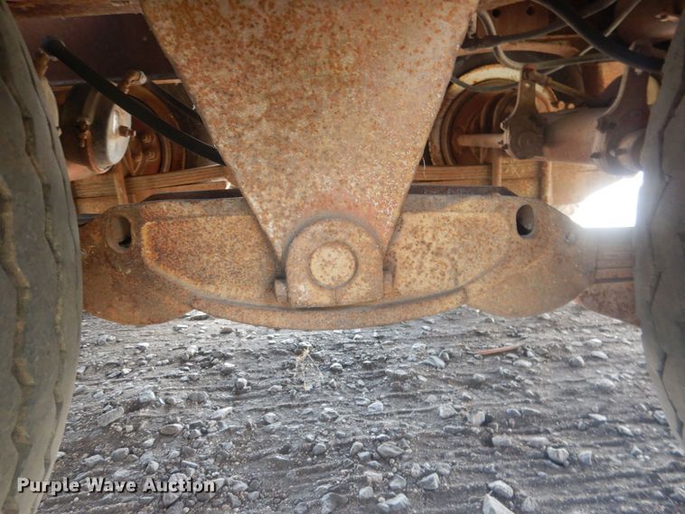 image for item DJ7029 1951 Omaha Standard  drop deck equipment trailer