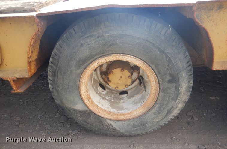 image for item DJ7029 1951 Omaha Standard  drop deck equipment trailer