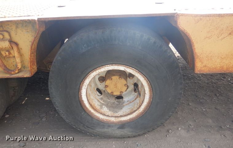 image for item DJ7029 1951 Omaha Standard  drop deck equipment trailer