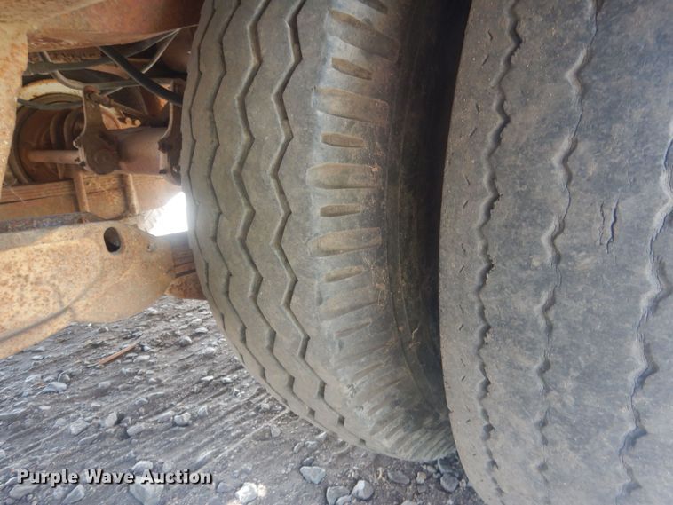 image for item DJ7029 1951 Omaha Standard  drop deck equipment trailer