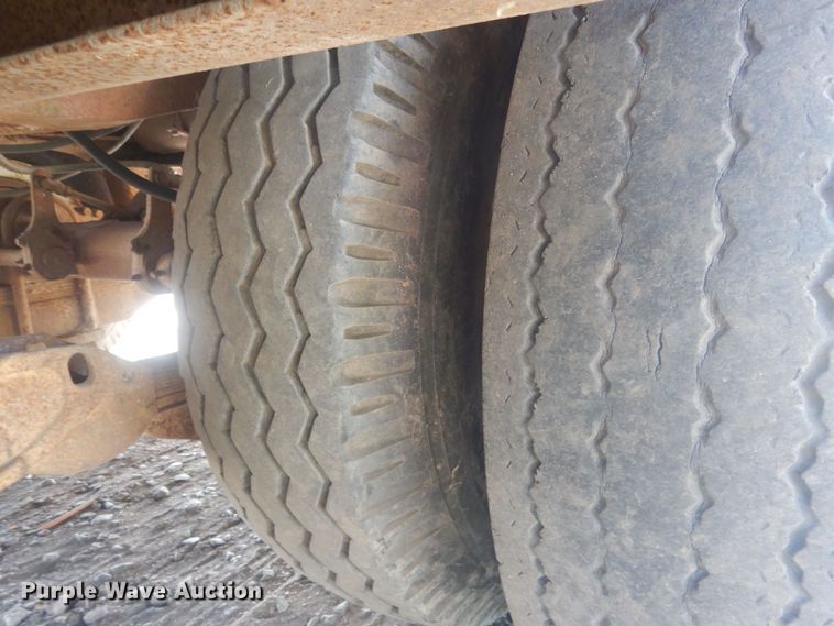 image for item DJ7029 1951 Omaha Standard  drop deck equipment trailer