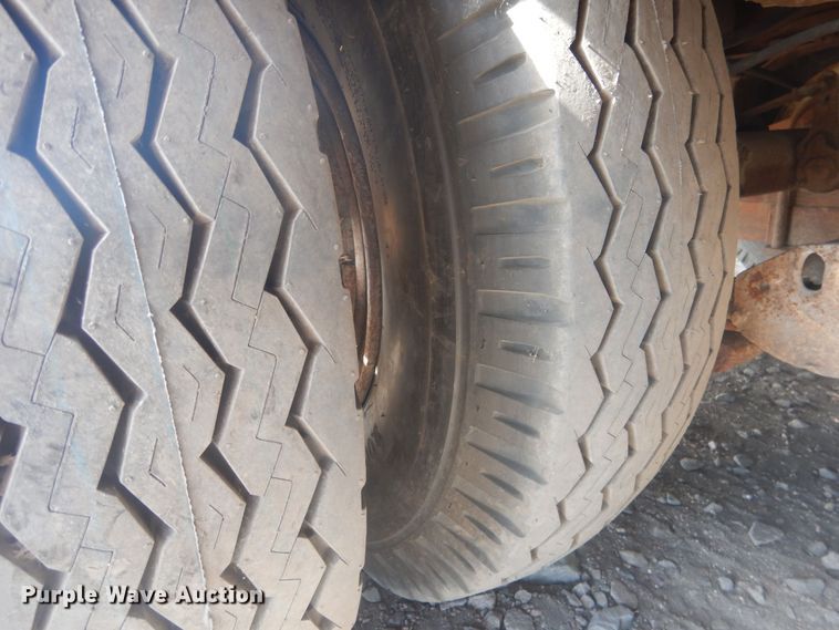 image for item DJ7029 1951 Omaha Standard  drop deck equipment trailer