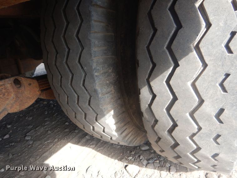 image for item DJ7029 1951 Omaha Standard  drop deck equipment trailer