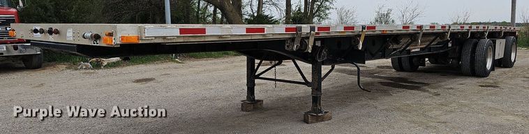 image for item DO4383 2006 Transcraft Eagle IIN W2  flatbed trailer