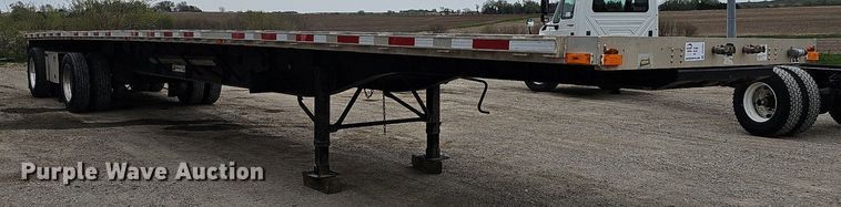 image for item DO4383 2006 Transcraft Eagle IIN W2  flatbed trailer