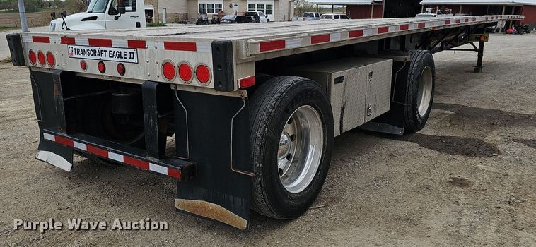 image for item DO4383 2006 Transcraft Eagle IIN W2  flatbed trailer