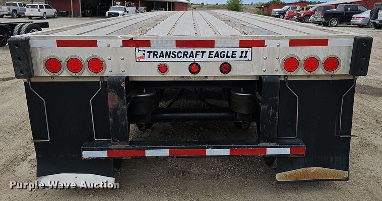 image for item DO4383 2006 Transcraft Eagle IIN W2  flatbed trailer