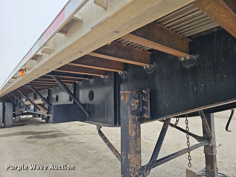 image for item DO4383 2006 Transcraft Eagle IIN W2  flatbed trailer