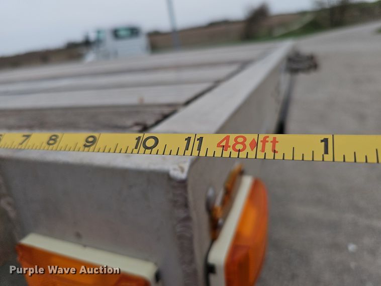 image for item DO4383 2006 Transcraft Eagle IIN W2  flatbed trailer