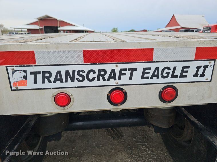 image for item DO4383 2006 Transcraft Eagle IIN W2  flatbed trailer