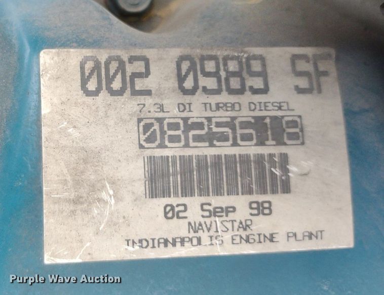 image for item DQ1715 1999 International 4700  dump flatbed truck