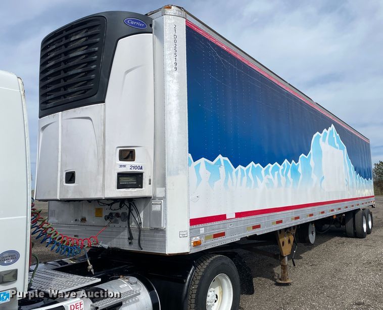 image for item KB9551 1999 Utility VS2R  refrigerated van trailer