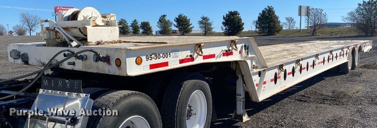 image for item KW9013 1999 Fontaine  drop deck equipment trailer