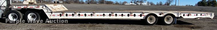 image for item KW9013 1999 Fontaine  drop deck equipment trailer
