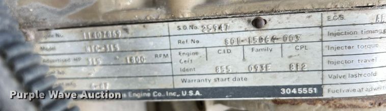 image for item LI9685 1987 Freightliner FLC  semi truck