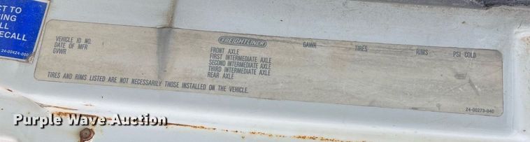 image for item LI9687 1989 Freightliner FLC  semi truck