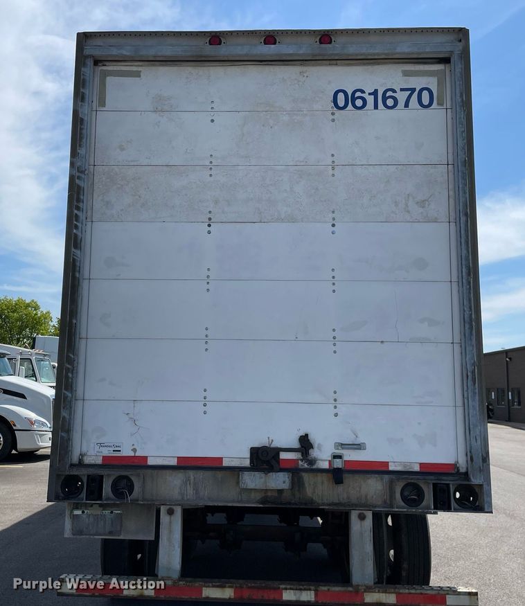 image for item LJ9651 2000 Trailmobile  dry van trailer