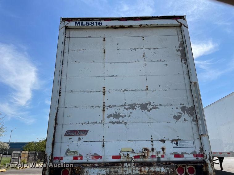 image for item LJ9652 2004 Great Dane 7311TA  dry van trailer