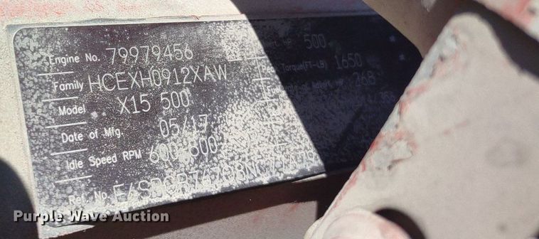 image for item LL9112 2018 Kenworth T880  semi truck