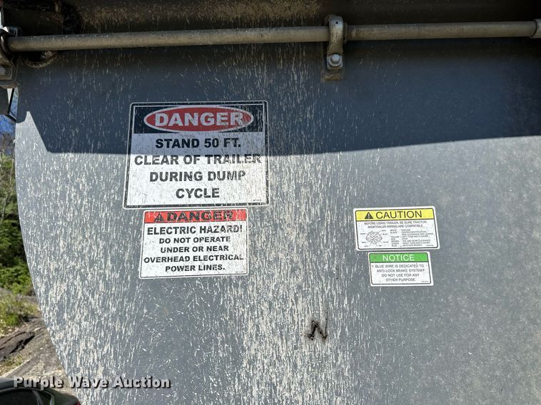 image for item LN9438 2018 Load King RH3532  end dump trailer