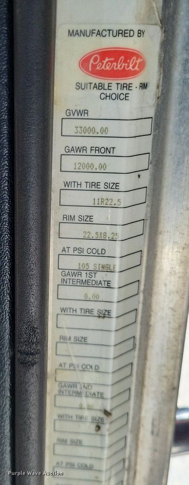 image for item LR9227 2000 Peterbilt 330  dump truck