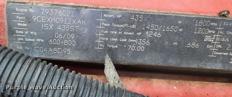 image for item LR9240 2010 International ProStar  semi truck