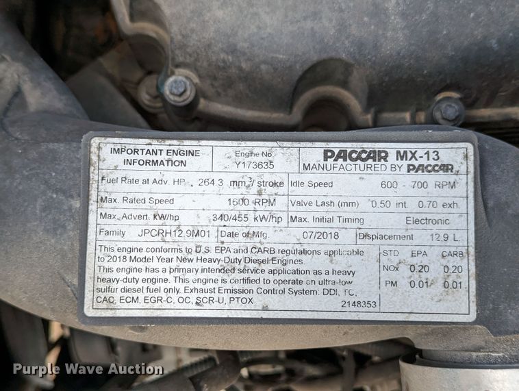 image for item MN9960 2019 Kenworth T680  semi truck