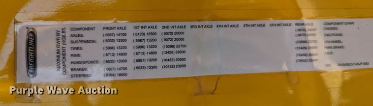 image for item MN9962 2018 Freightliner Cascadia 125  semi truck