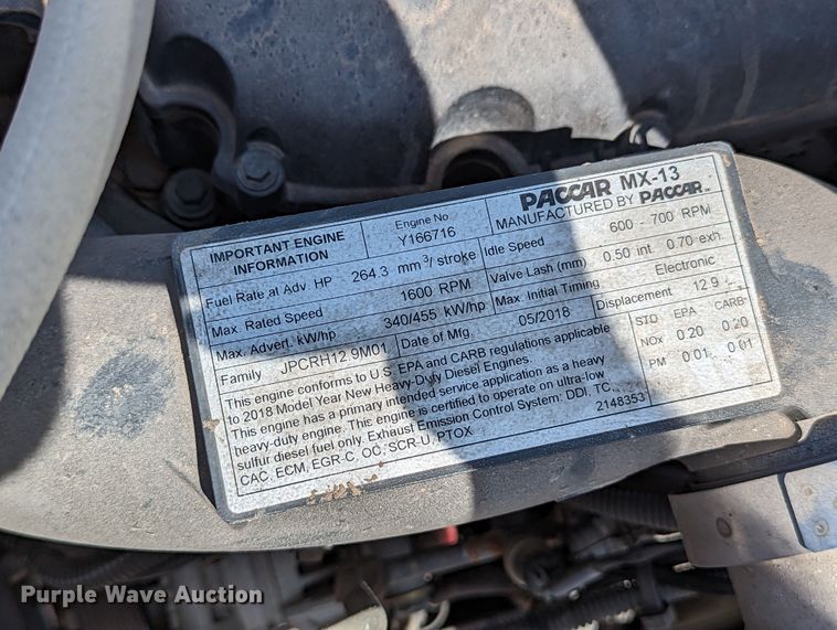 image for item MN9967 2019 Kenworth T680  semi truck