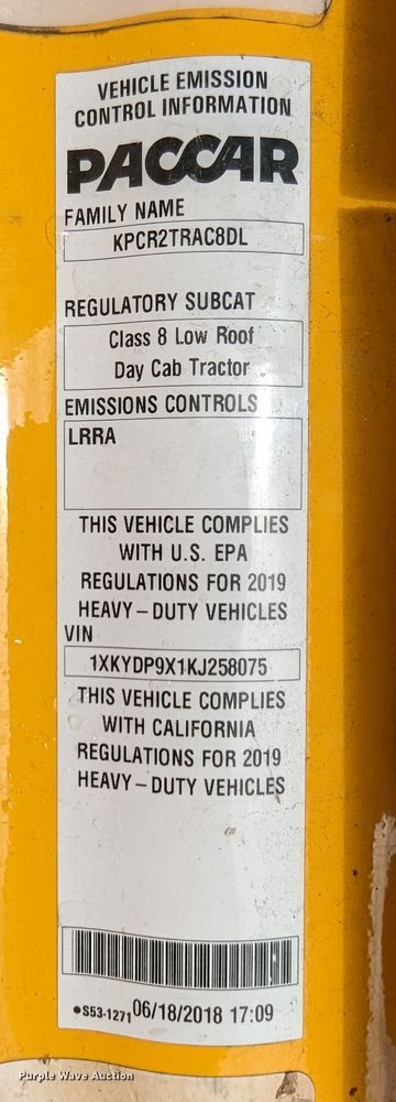 image for item MN9978 2019 Kenworth T680  semi truck