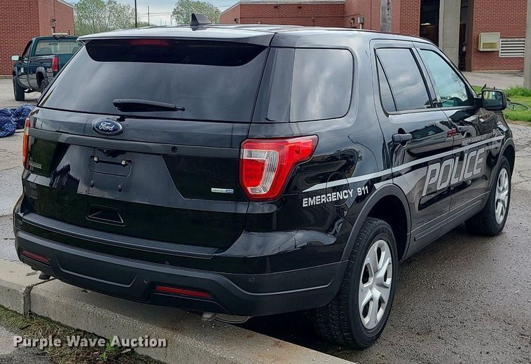image for item DC6133 2018 Ford Explorer Police Interceptor  SUV