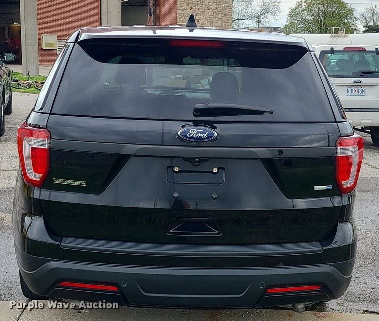 image for item DC6133 2018 Ford Explorer Police Interceptor  SUV