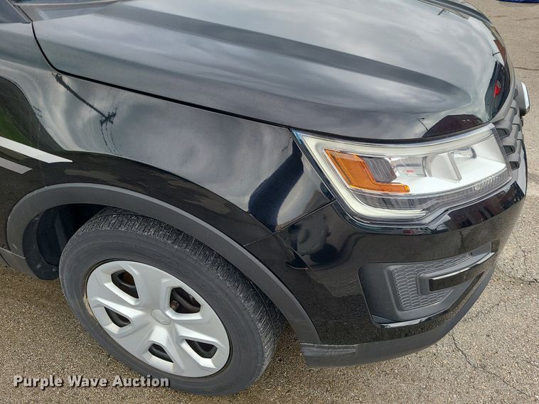 image for item DC6133 2018 Ford Explorer Police Interceptor  SUV