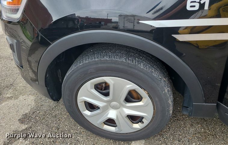 image for item DC6133 2018 Ford Explorer Police Interceptor  SUV