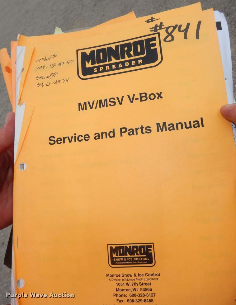 image for item DK1794 Monroe MV1208450  spreader