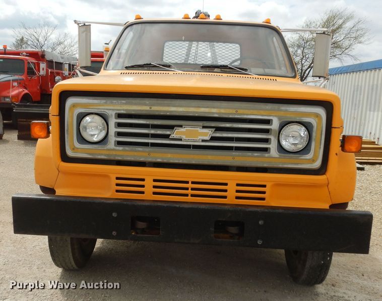 image for item DK1809 1988 Chevrolet C50 Custom Deluxe  winch truck