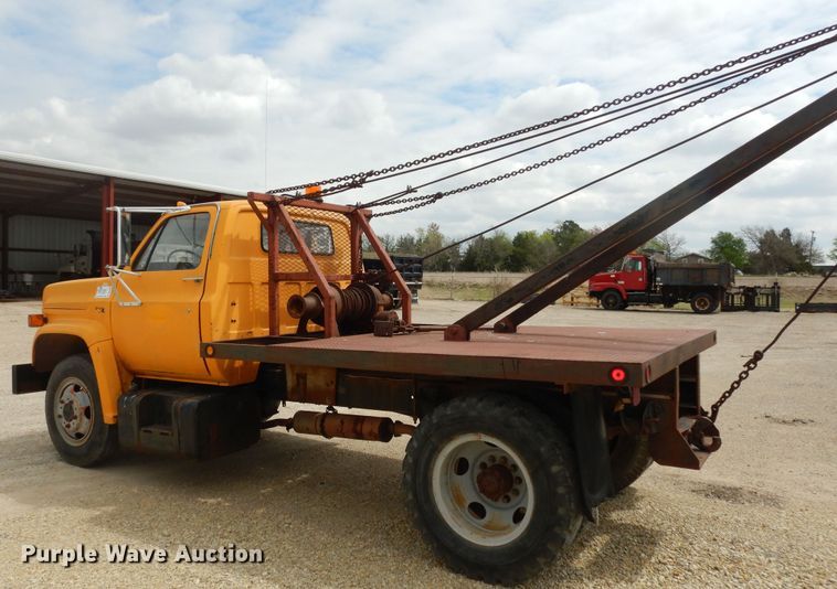 image for item DK1809 1988 Chevrolet C50 Custom Deluxe  winch truck