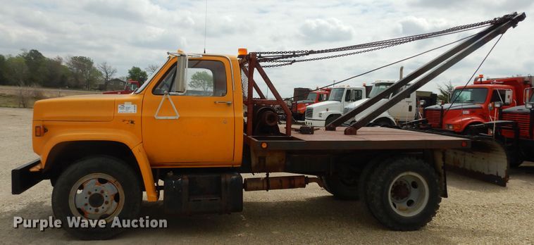 image for item DK1809 1988 Chevrolet C50 Custom Deluxe  winch truck