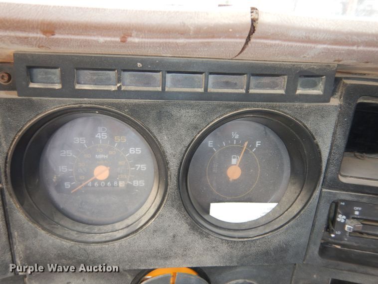 image for item DK1809 1988 Chevrolet C50 Custom Deluxe  winch truck