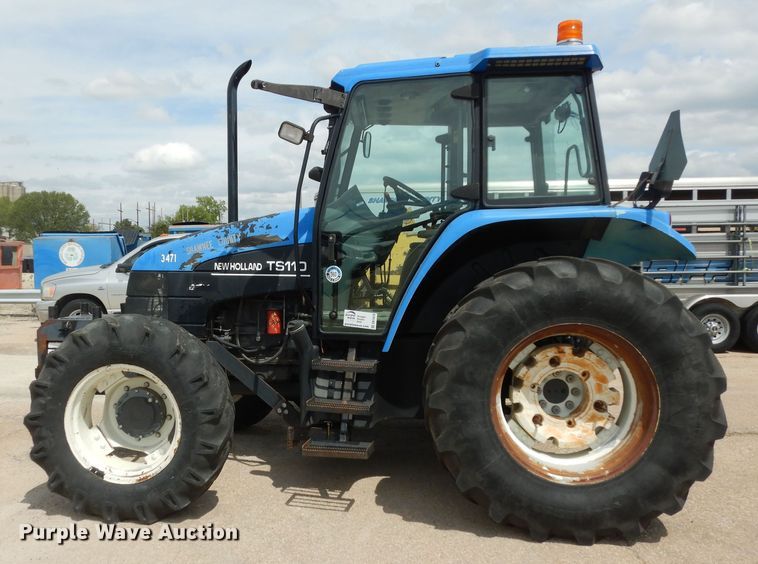 image for item DK1819 2001 New Holland TS110  MFWD tractor