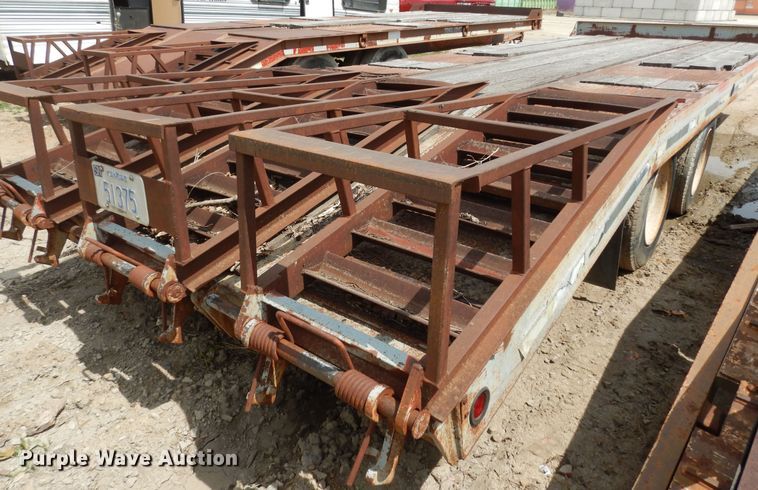 image for item DK1821 1996 Interstate 40DLA  equipment trailer